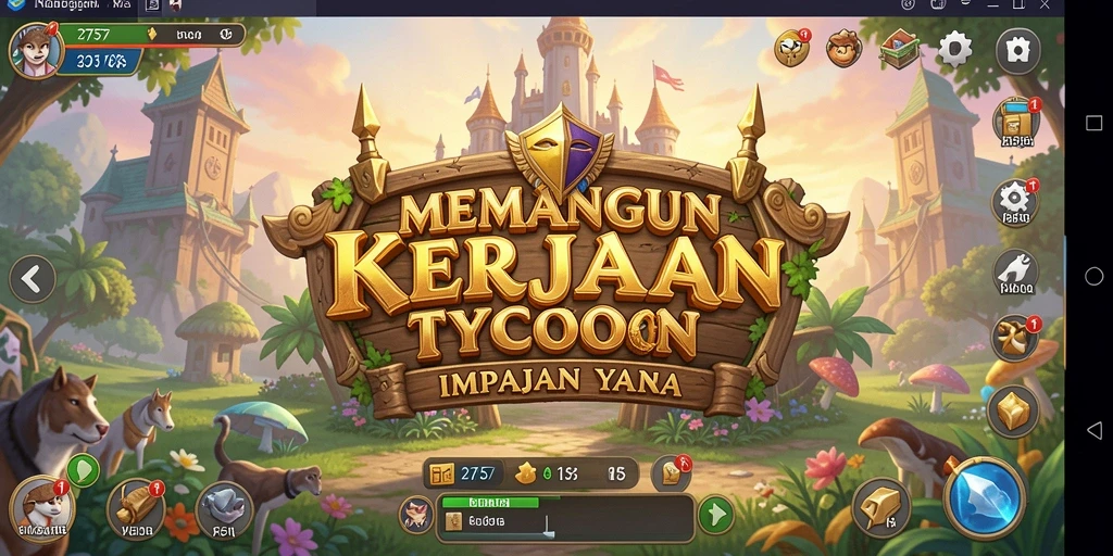 Screenshot utama 2757 menampilkan gameplay seru dalam mengelola bisnis Tycoon.