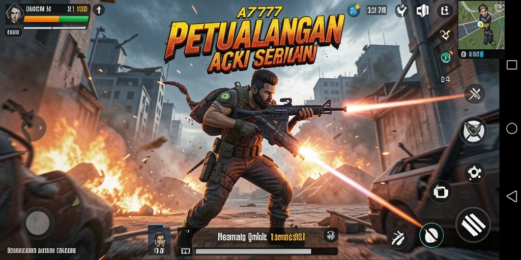 Tampilan gameplay A7777 yang seru dan mendebarkan.