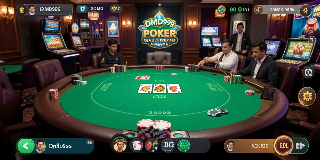 Tampilan gameplay DMD999 yang menarik saat memainkannya.