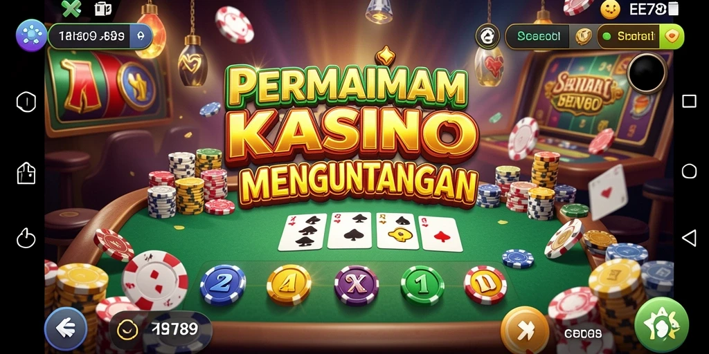 Tampilan gameplay seru dan mendebarkan dari EE789 di kasino.
