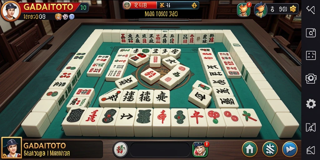 Tampilan gameplay GADAITOTO yang seru dan menarik.