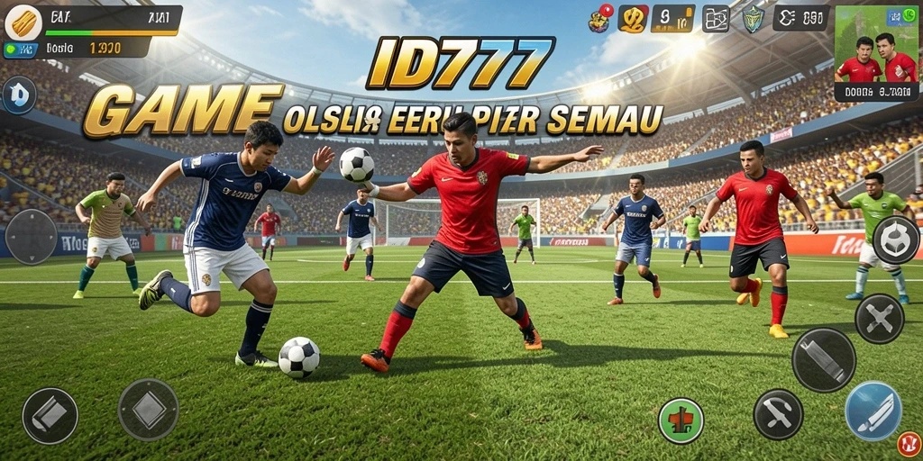 Tampilan menarik ID777 dengan gameplay kompetitif olahraga.