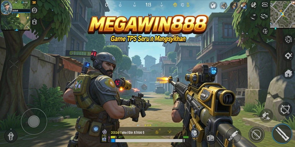 Gameplay seru dan menegangkan dari MEGAWIN888 dalam mode TPS.