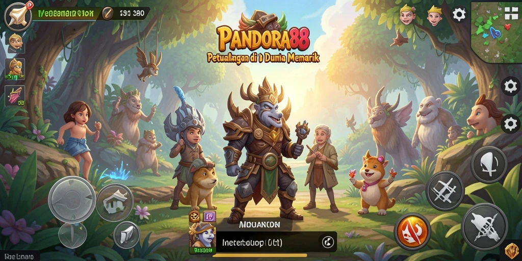 Gameplay PANDORA88 yang seru dalam dunia petualangan.