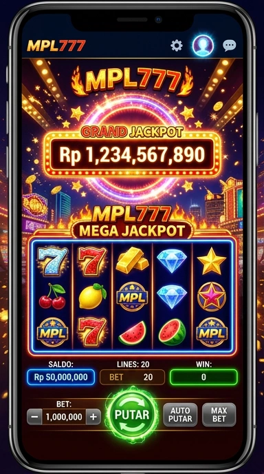 Tampilan antarmuka baru mpl777 yang menarik.